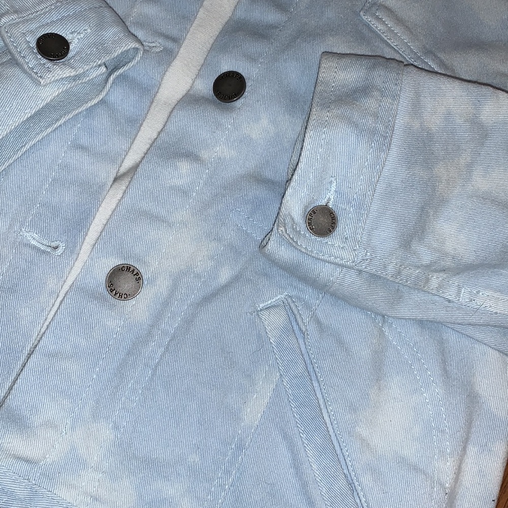 Chaps Whitewashed Denim Jacket - image 3